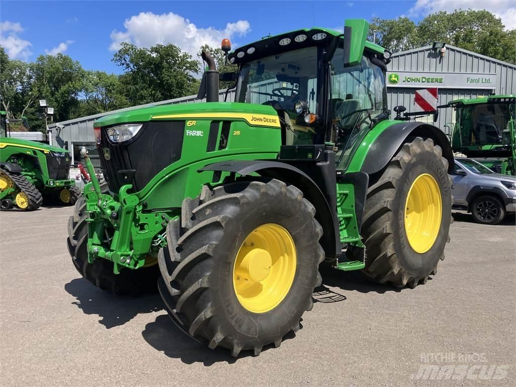 John Deere 6R 215 Traktorer