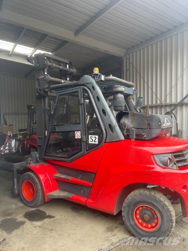 Linde H 80 T 900 Gasolmotviktstruckar