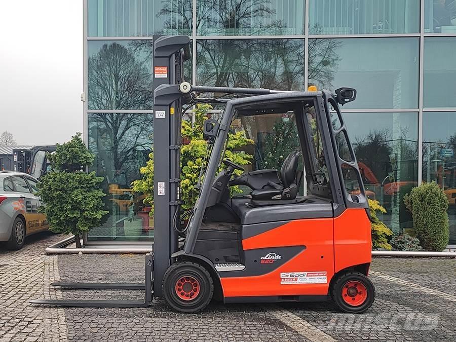 Linde E20-01/600 Elmotviktstruckar