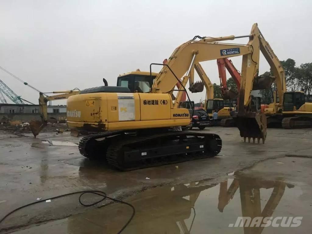 Komatsu pc200-7 Bandgrävare