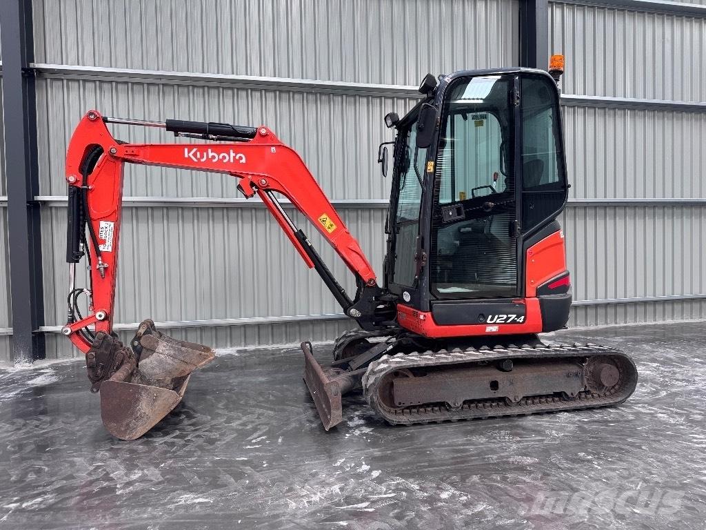 Kubota U 27-4 Minigrävare < 7t