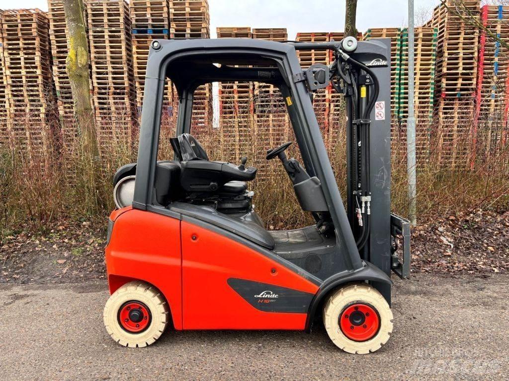 Linde H18T-01 Gasolmotviktstruckar