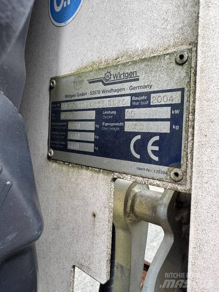Wirtgen W 50 Asfaltskallfräsmaskiner