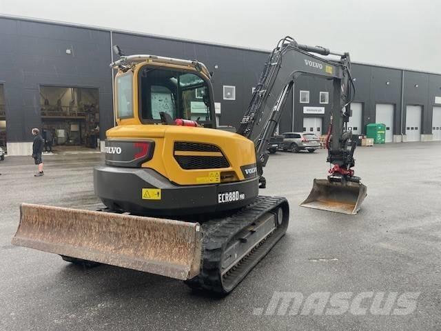 Volvo ECR 88 D Midigrävmaskiner 7t - 12t