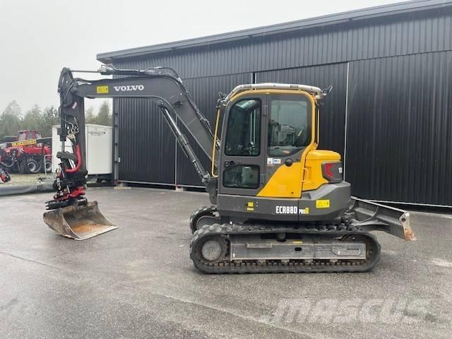 Volvo ECR 88 D Midigrävmaskiner 7t - 12t
