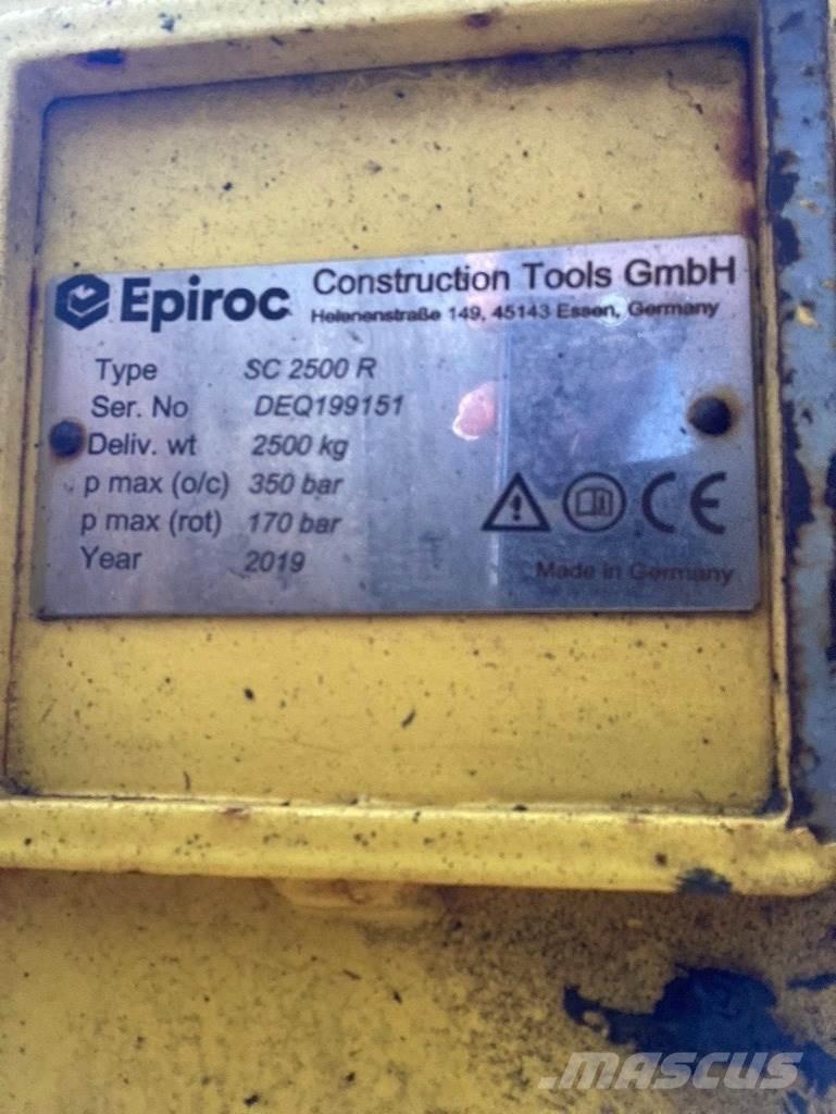 Epiroc SC2500 Asfaltsskärare