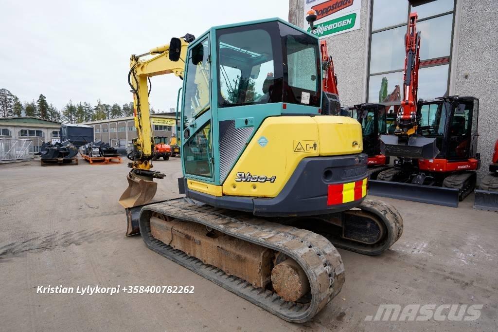 Yanmar SV 100-1 Midigrävmaskiner 7t - 12t
