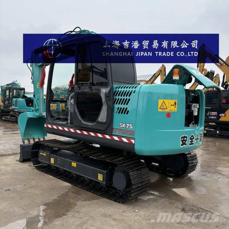 Kobelco SK 75 Midigrävmaskiner 7t - 12t