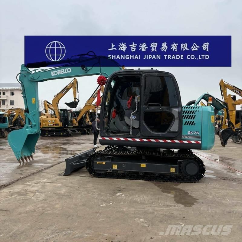 Kobelco SK 75 Midigrävmaskiner 7t - 12t