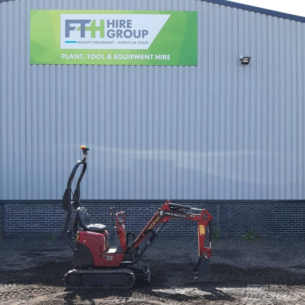 Yanmar SV 08 Minigrävare < 7t