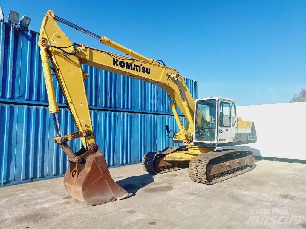 Komatsu PC 210-5 Bandgrävare