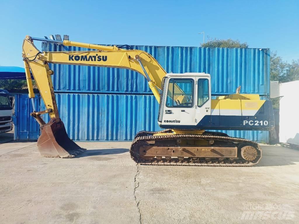 Komatsu PC 210-5 Bandgrävare