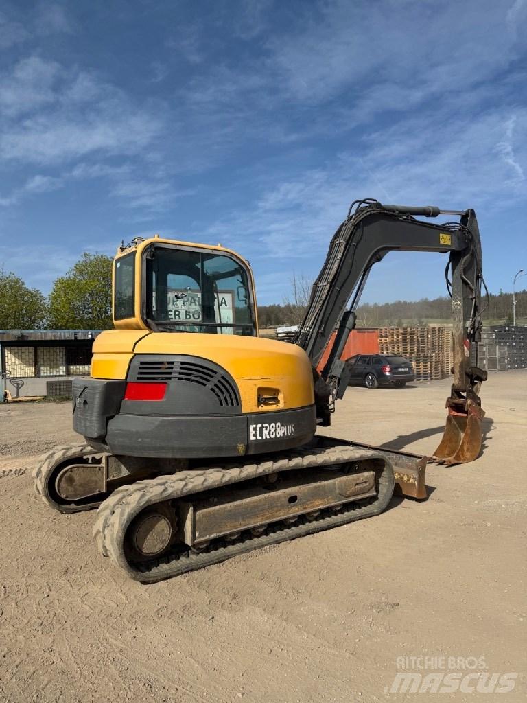 Volvo ECR 88 Midigrävmaskiner 7t - 12t