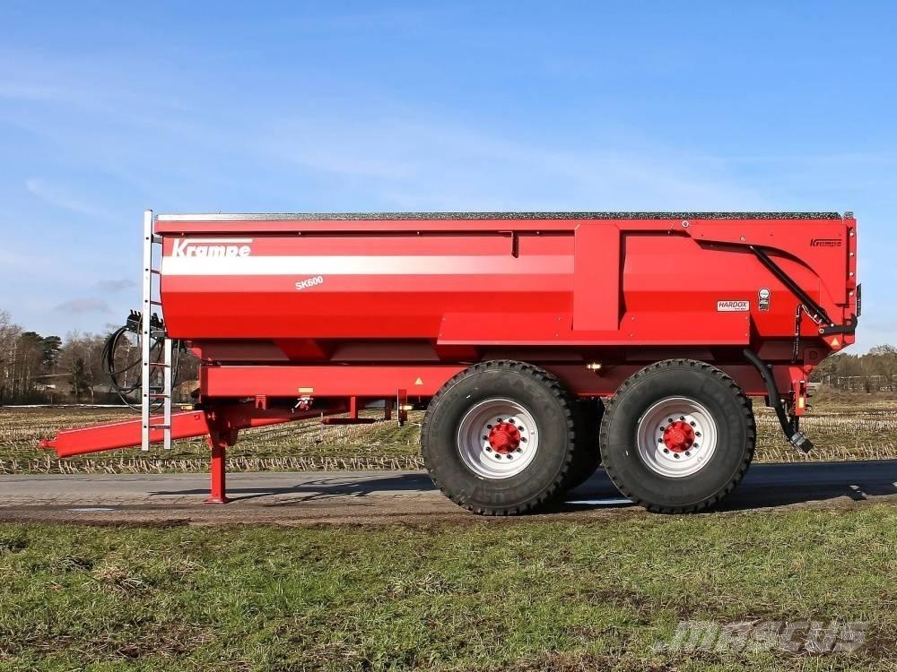 Krampe SK 600 Tippvagnar
