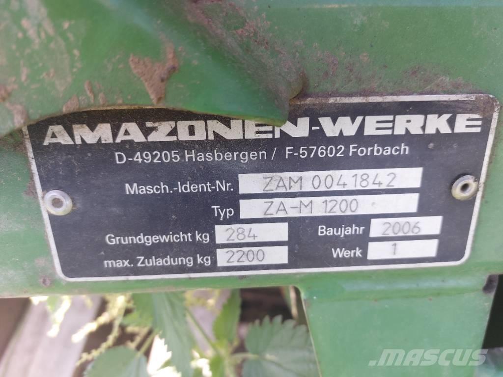 Amazone zam 1200 Mineralgödselspridare