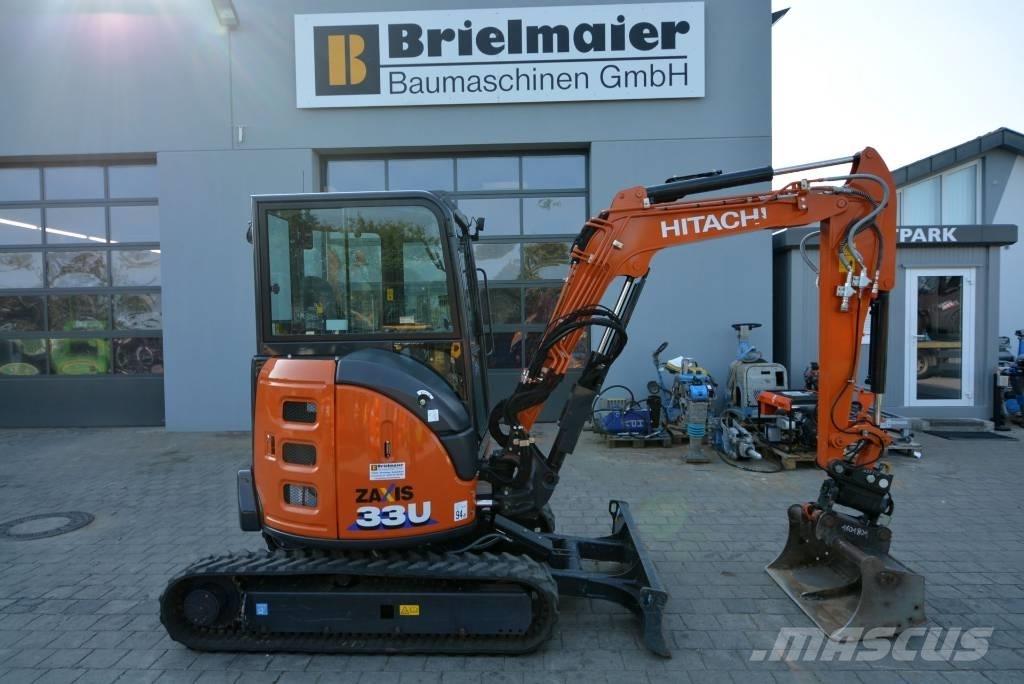 Hitachi ZX 33 U-6 Minigrävare < 7t
