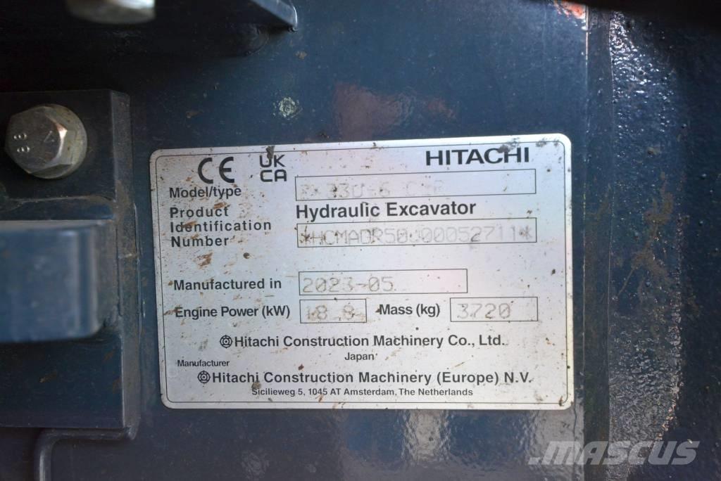 Hitachi ZX 33 U-6 Minigrävare < 7t