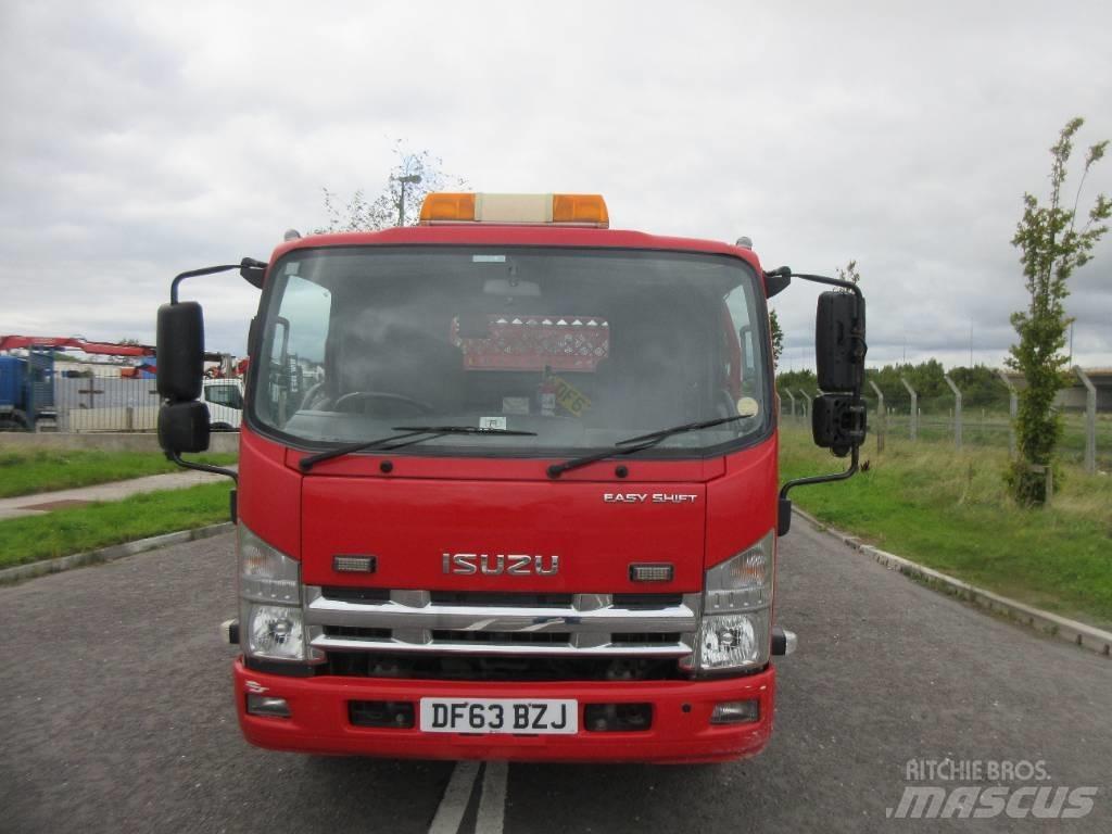 Isuzu N 75.190 Flak-/vinschlastbilar