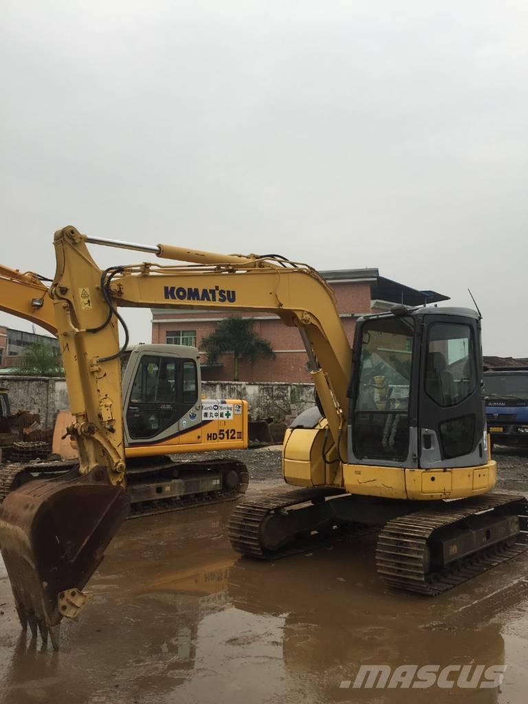 Komatsu pc78us Midigrävmaskiner 7t - 12t