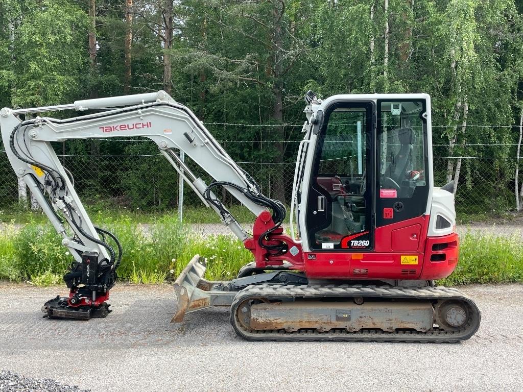 Takeuchi TB 260 Minigrävare < 7t