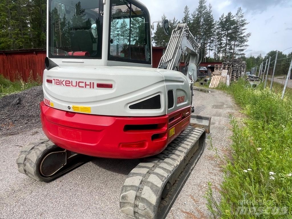 Takeuchi TB 260 Minigrävare < 7t