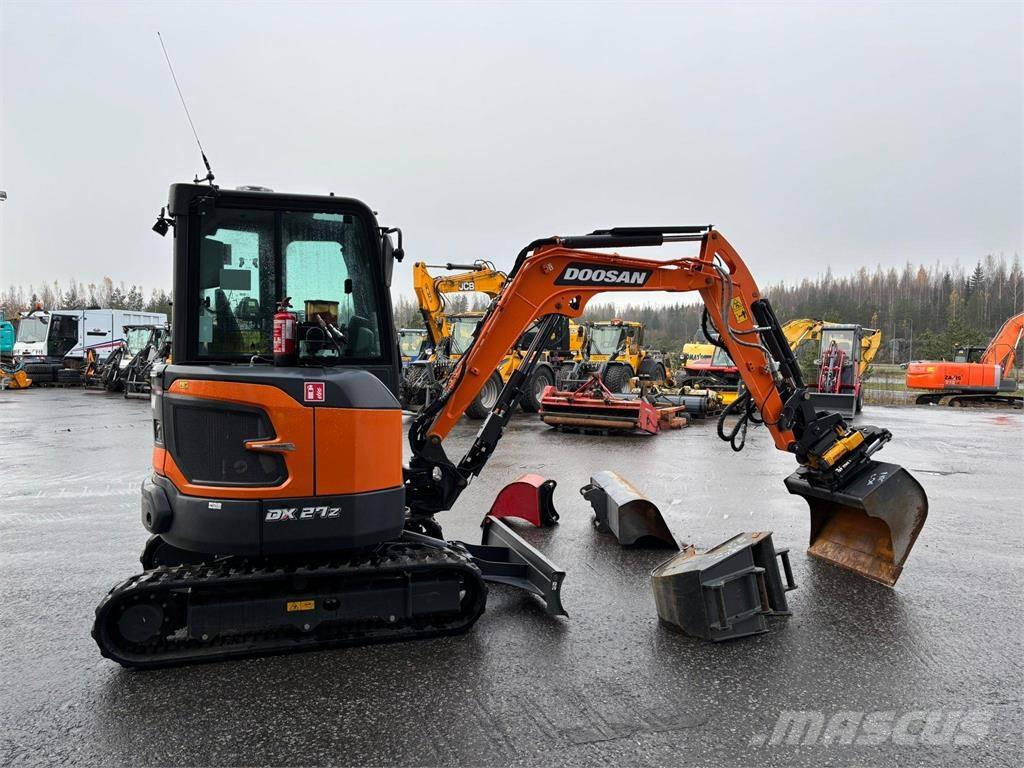 Doosan DX27Z-7 Minigrävare < 7t