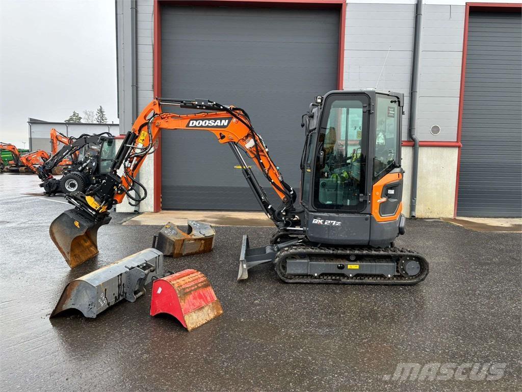 Doosan DX27Z-7 Minigrävare < 7t