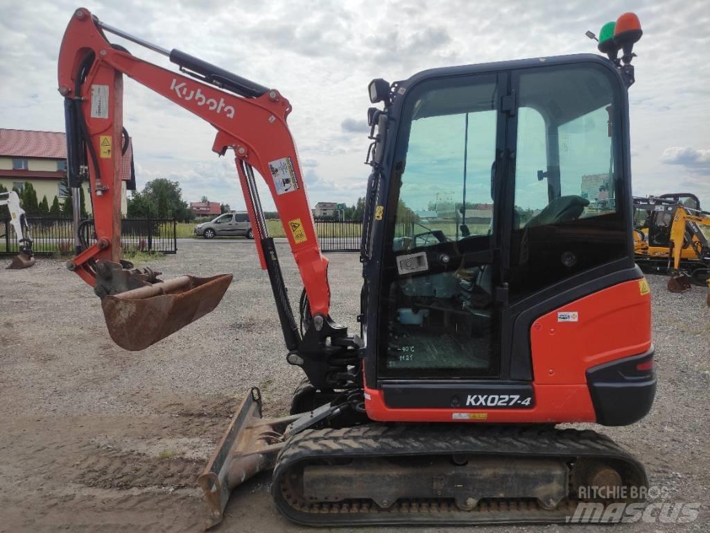 Kubota KX 027-4 Minigrävare < 7t
