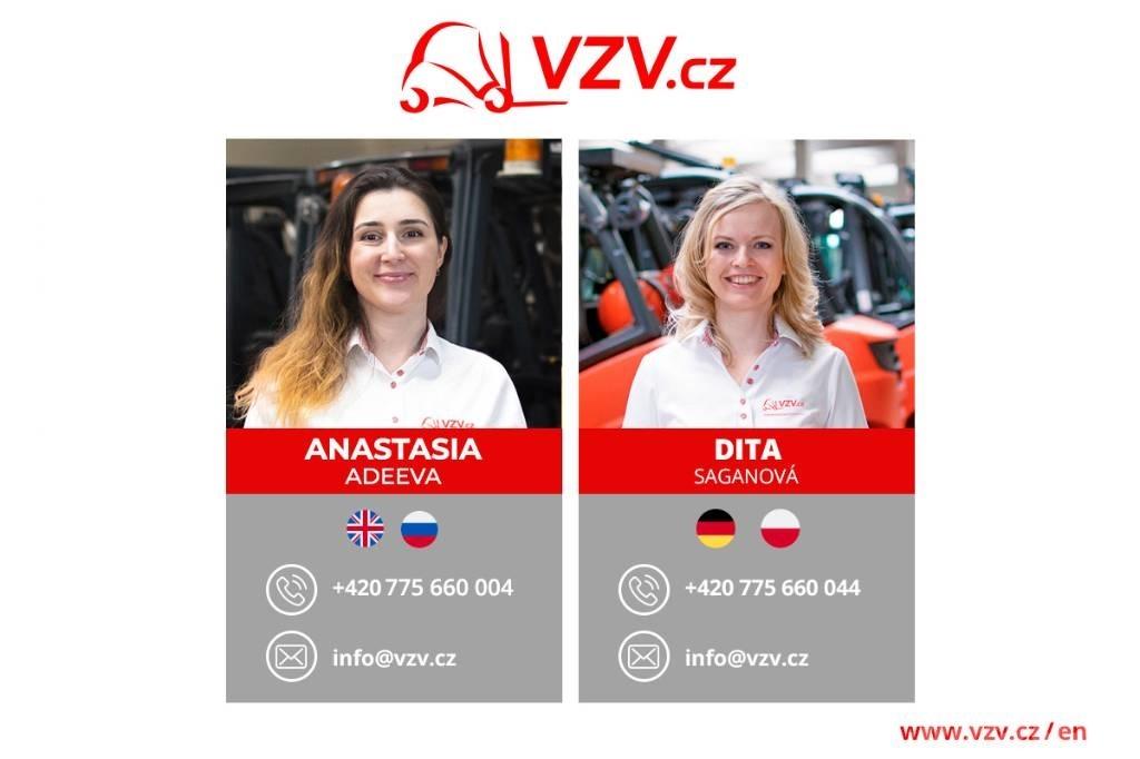 Linde E 14 Elmotviktstruckar