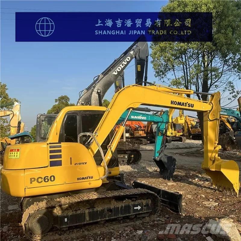 Komatsu PC 60-7 Bandgrävare
