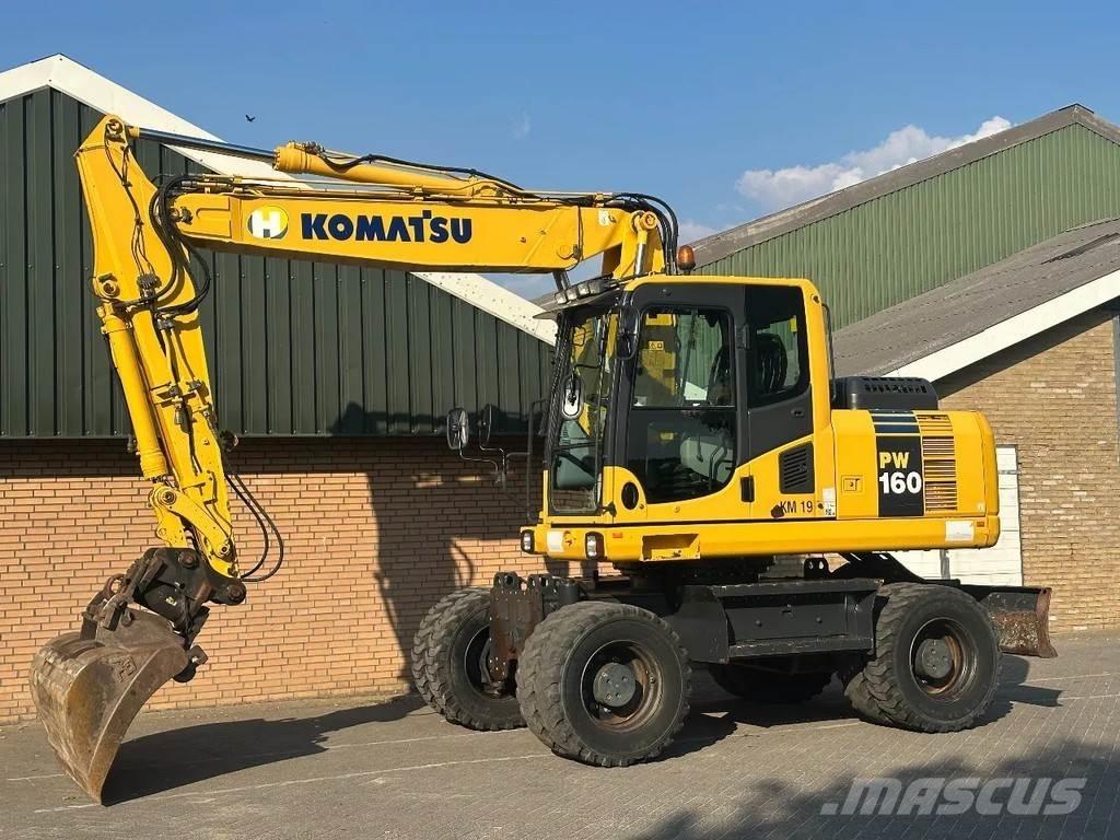 Komatsu PW160-8 Hjulgrävare