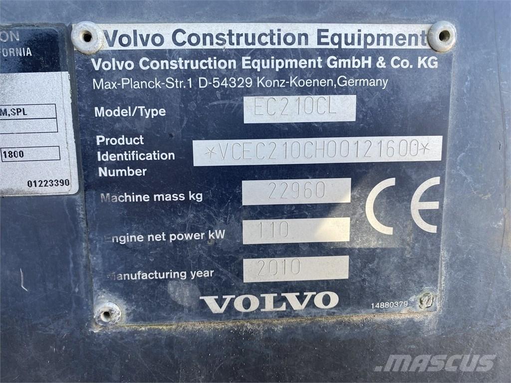 Volvo EC 210 C L Bandgrävare