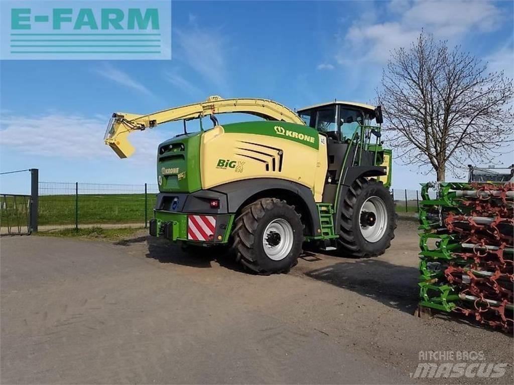 Krone big x 630 Självgående fälthackar