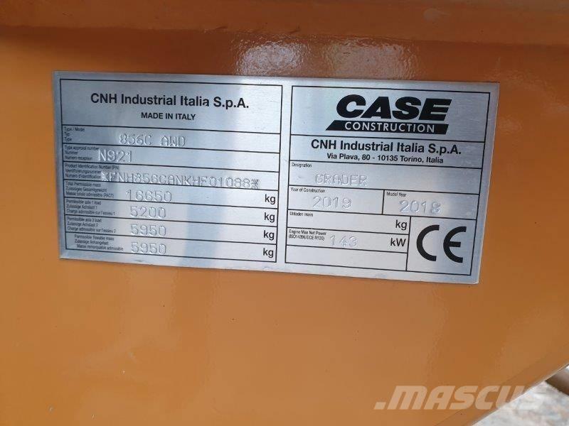 CASE 856 C AWD Väghyvlar