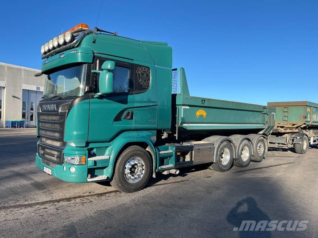 Scania R580 8x4 Tippbilar