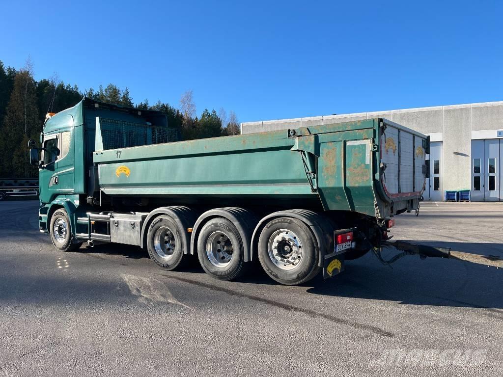 Scania R580 8x4 Tippbilar