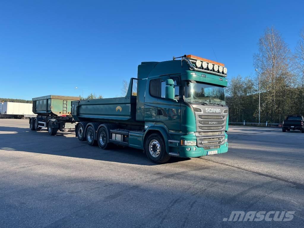Scania R580 8x4 Tippbilar