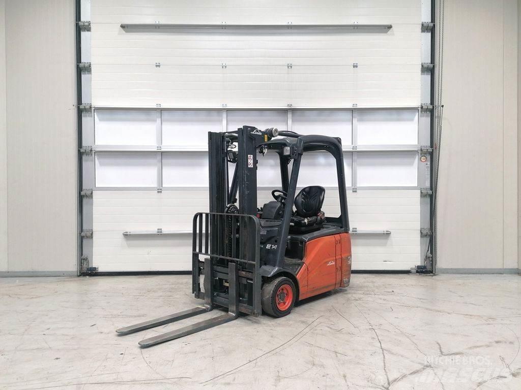 Linde E14-01 Elmotviktstruckar