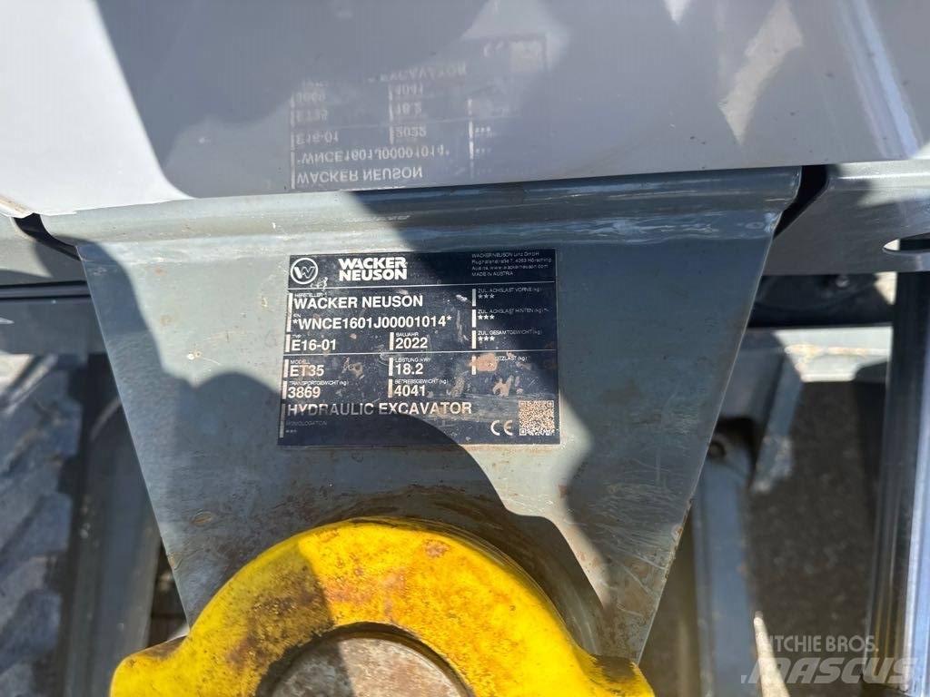 Wacker Neuson ET35 Bandgrävare