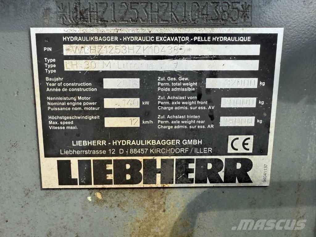 Liebherr LH 30 M Avfalls / industri hantering