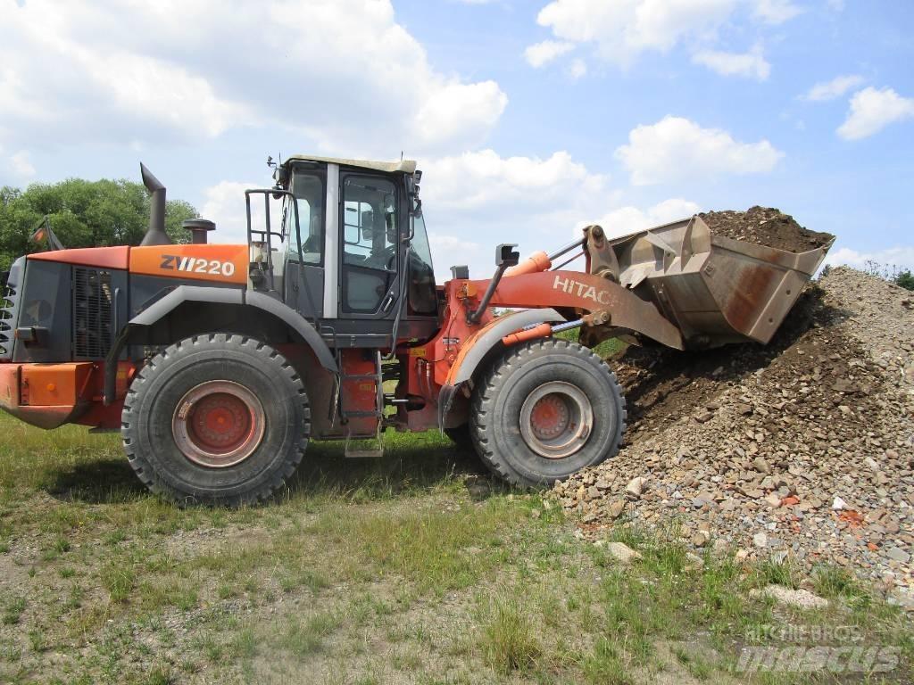 Hitachi ZW 220  Waage Hjullastare