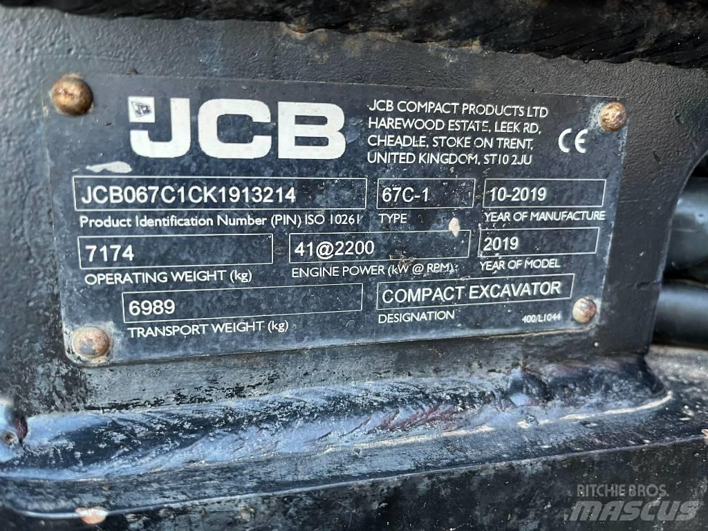 JCB 67 C Minigrävare < 7t
