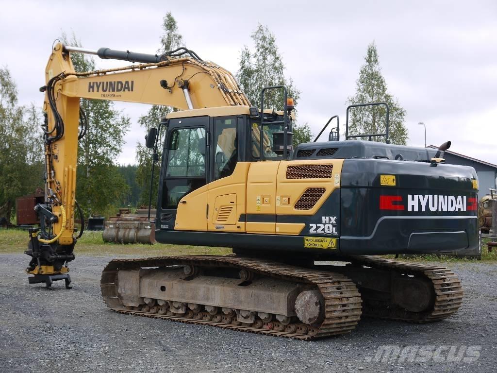 Hyundai HX 220 L Bandgrävare