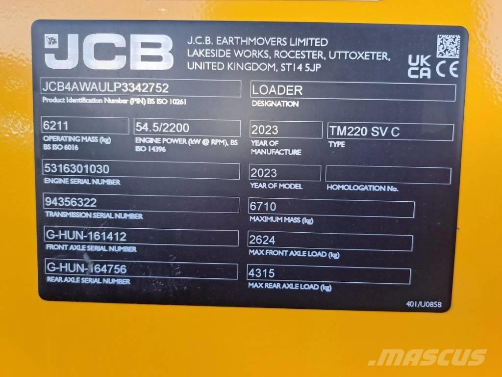 JCB TM 220 SV Hjullastare