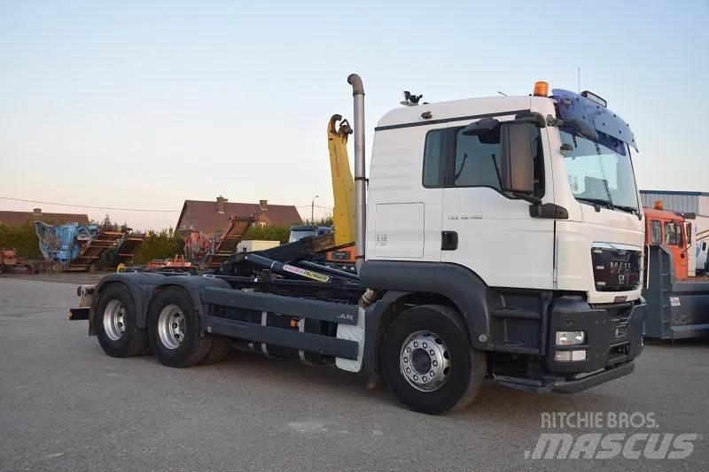 MAN TGS 26.400 Lastväxlare/Krokbilar