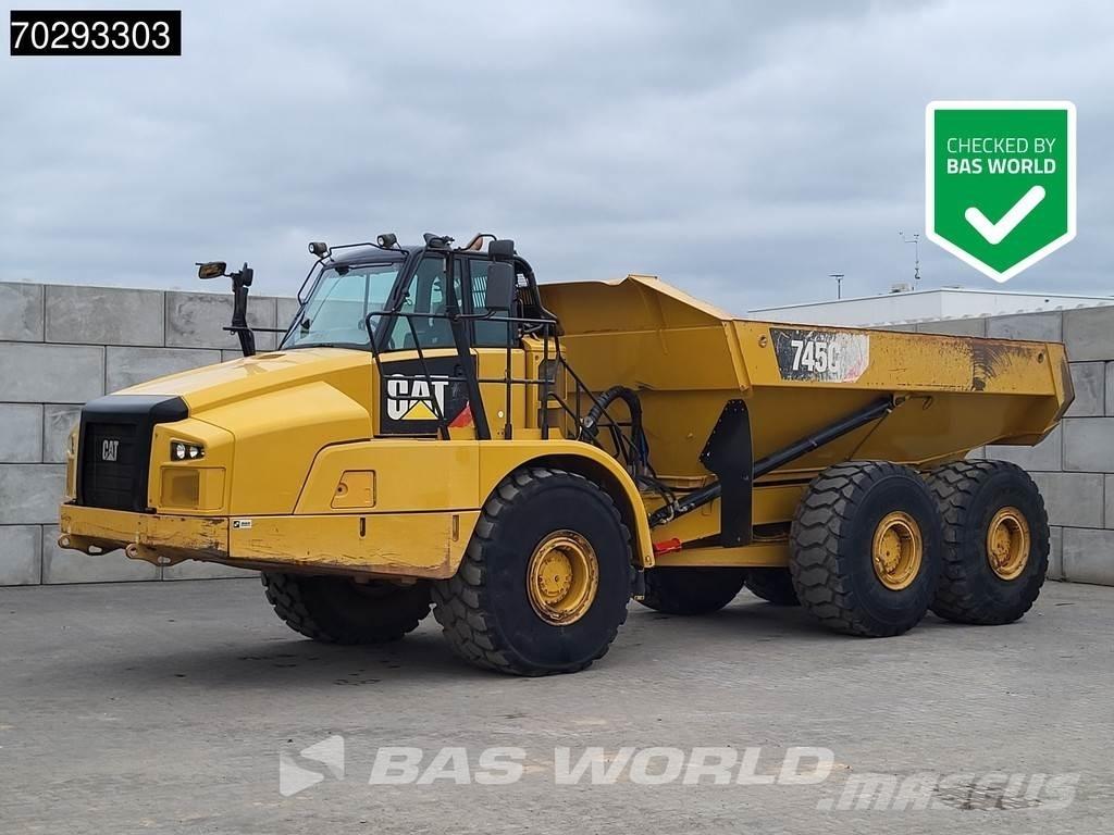 CAT 745 C Midjestyrd dumper