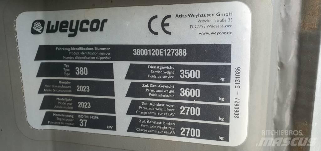 Weycor AR 380 Hjullastare