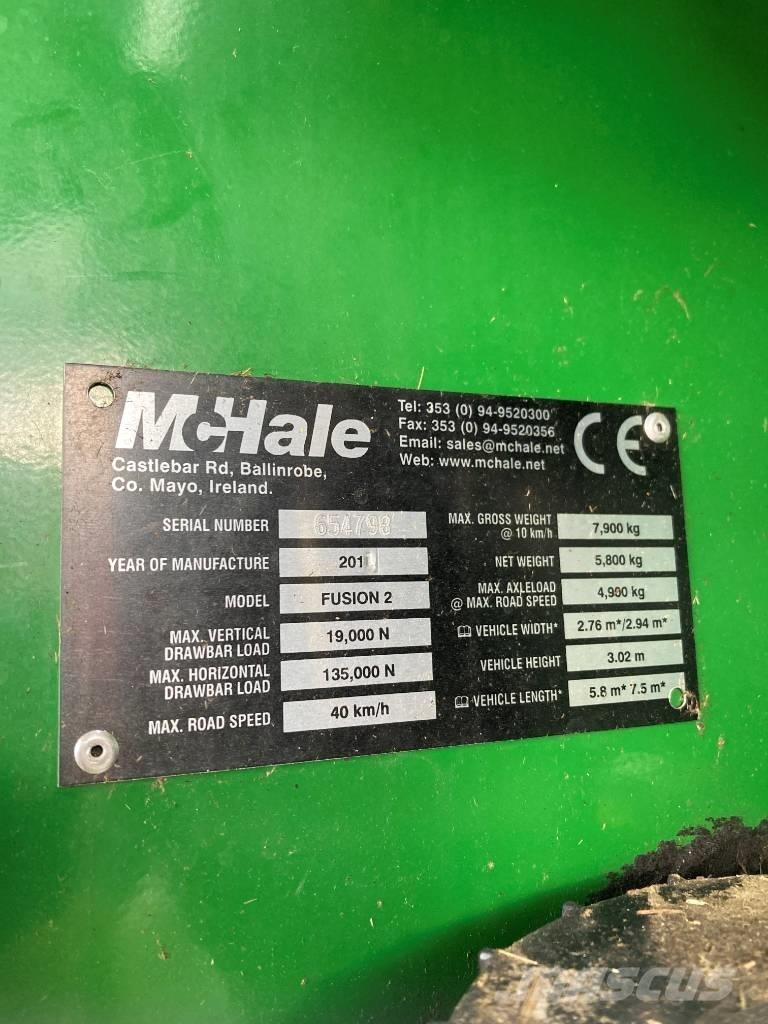McHale Fusion 2 Rundbalspressar