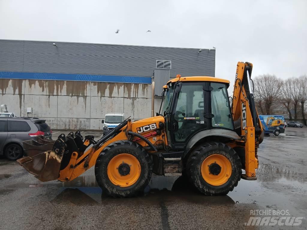 JCB 4cxAEC joystick Grävlastare
