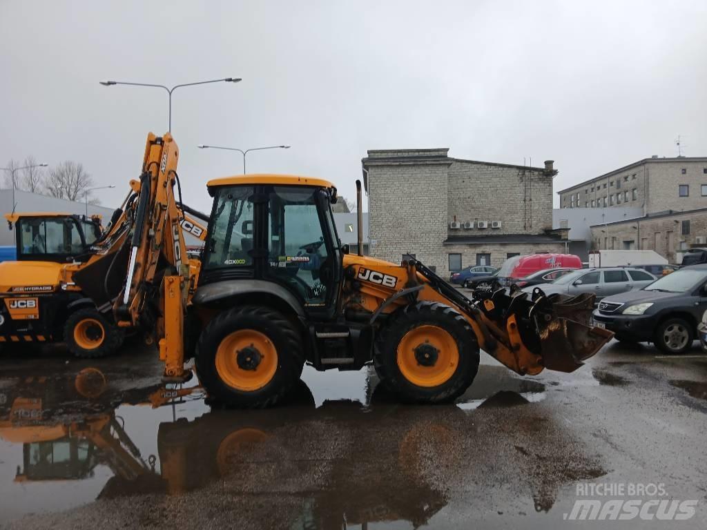 JCB 4cxAEC joystick Grävlastare